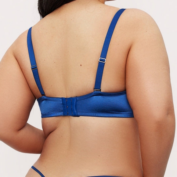 🫶FREDERICKS OF HOLLYWOOD Exxtreme Boost Bra in Limages Blue - Picture 2 of 14